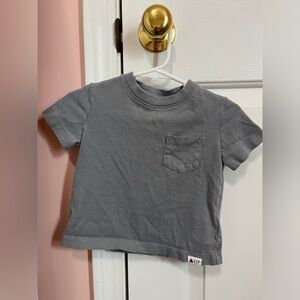 Toddler Gray Gap Pocket Tee